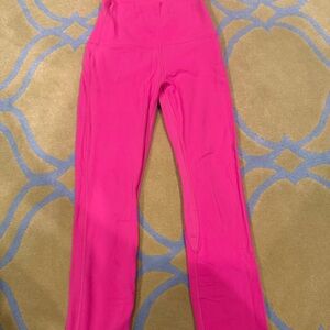Lululemon Athletica Bright Pink Leggings